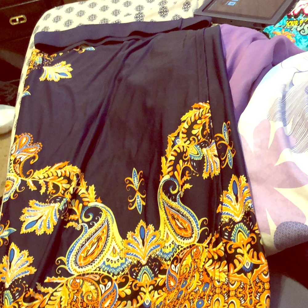 Silky skirt